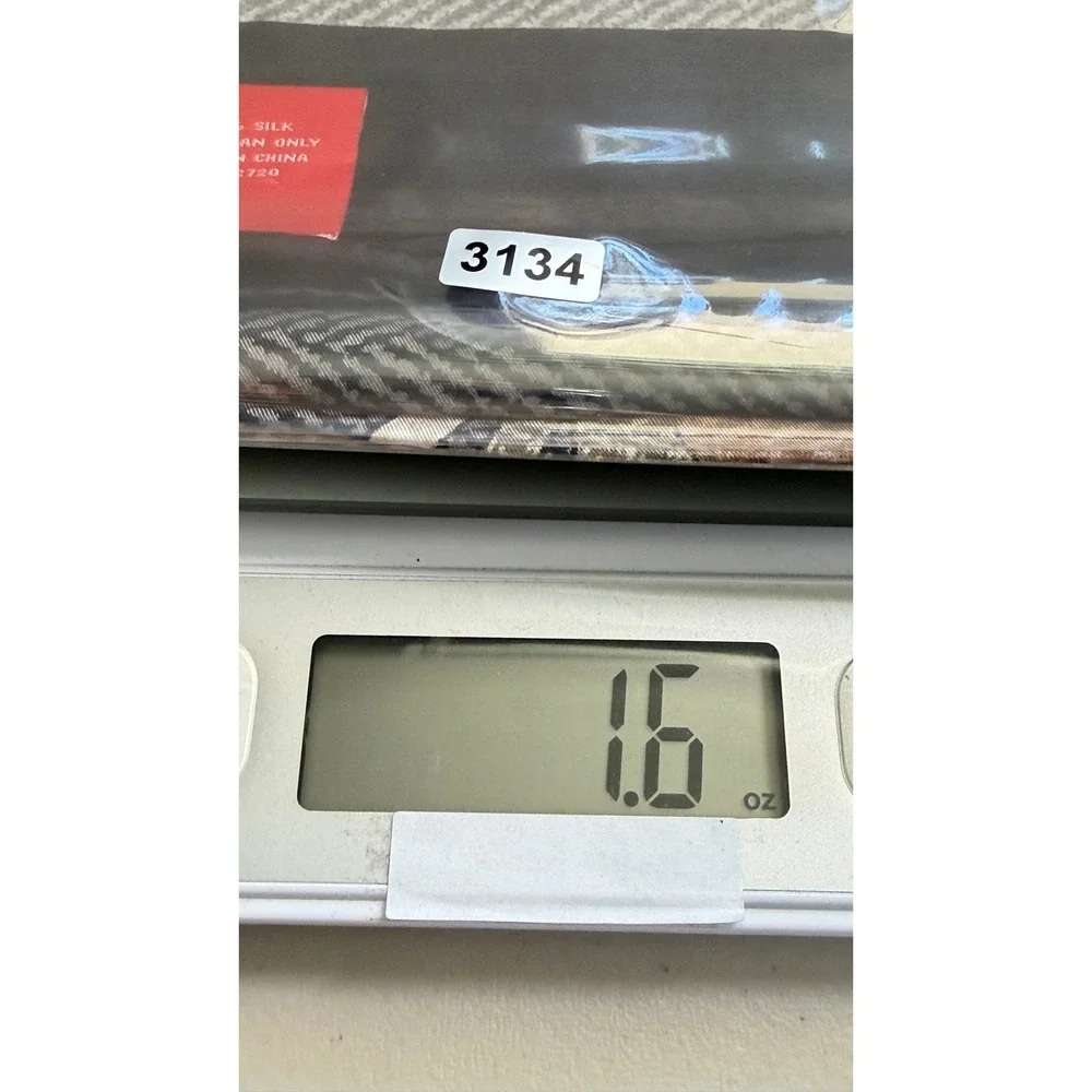 Oscar de la Renta 100% Silk Scarf Black Brown Paisley Floral Square 34x34‎
